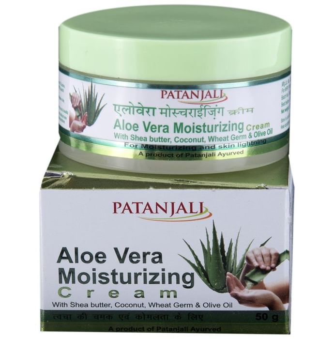 Patanjali Ayurveda Aloevera Moisturizing Cream