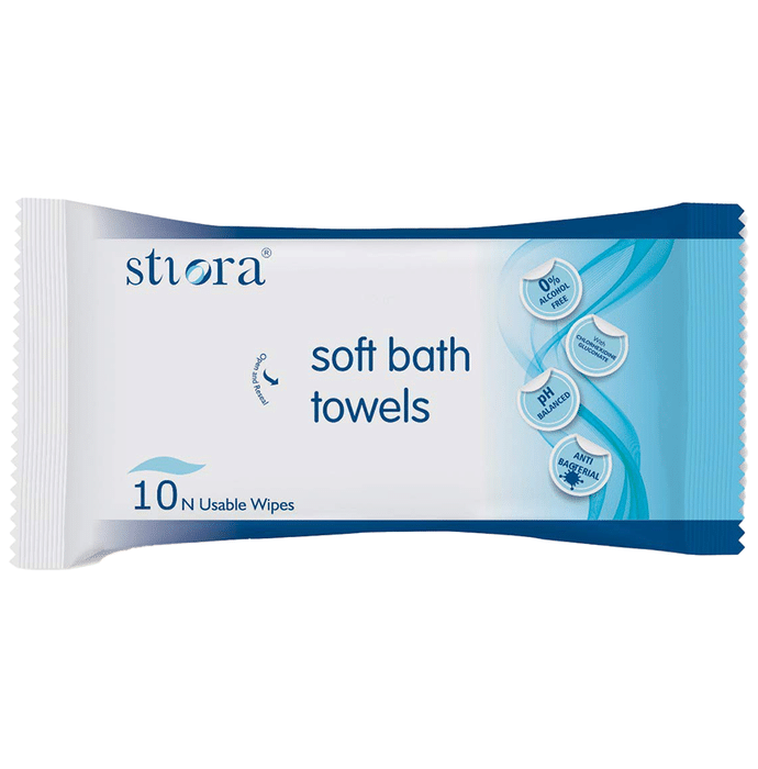 Stiora Soft Bath Towels (10 Each)