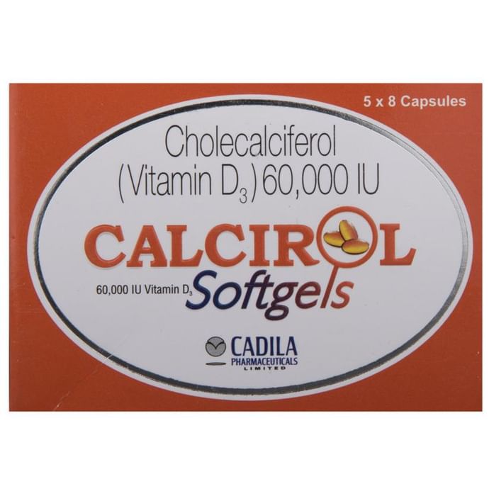 Calcirol 60000IU Softgels