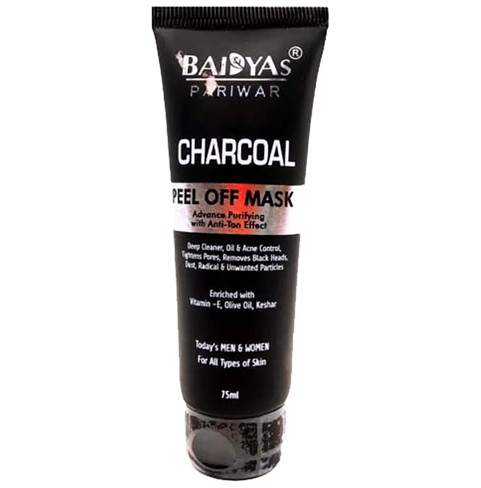 Baidyas Charcoal Peel Off Mask