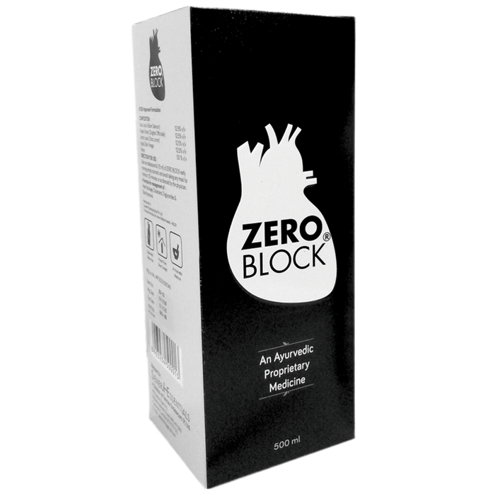 Zero Block Syrup (500ml Each)