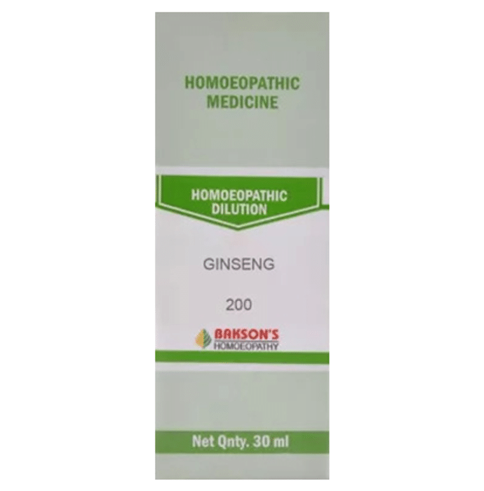 Bakson's Ginseng Dilution 200