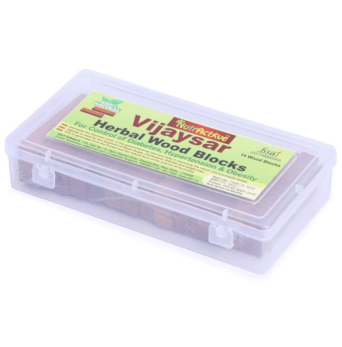NutrActive Vijaysar Herbal Wood Blocks