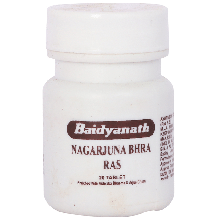 Baidyanath (Jhansi) Nagarjuna Bhra Ras Tablet
