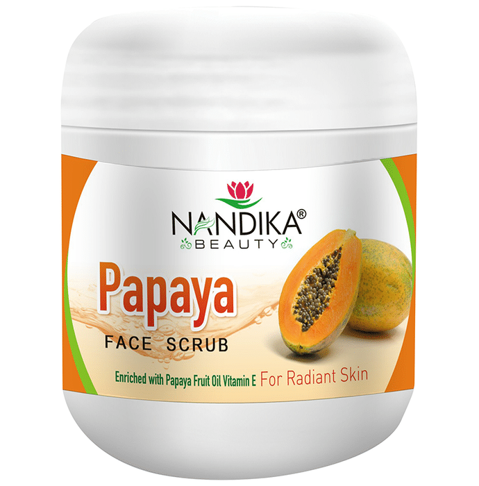 Nandika Beauty Papaya Face Scrub