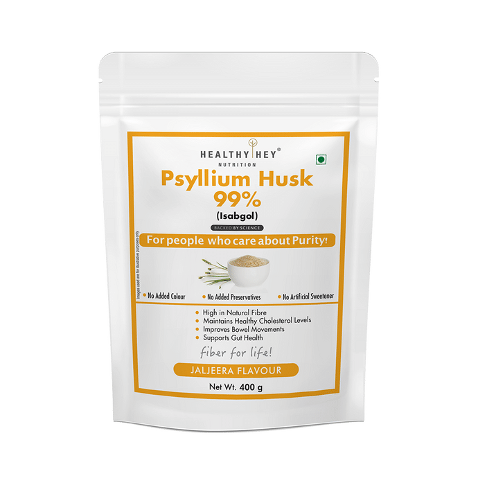 HealthyHey Nutrition Psyllium Husk 99% Jaljeera