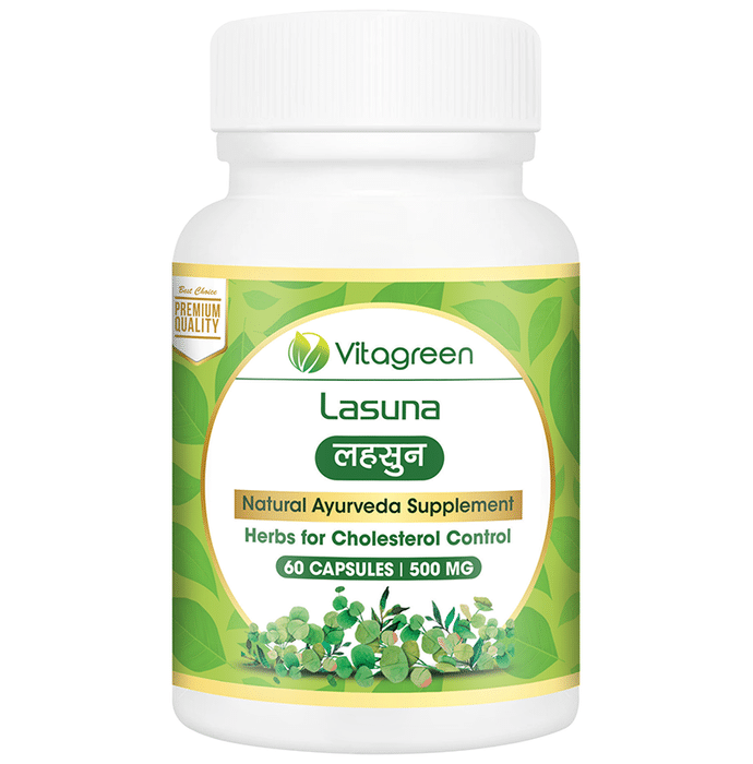 Vitagreen Lasuna 500mg Capsule