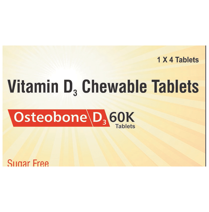 Osteobone D3 60K Chewable Tablet