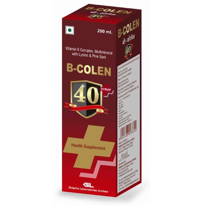 B Colen 40+ Syrup