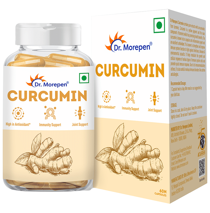 Dr. Morepen Curcumin Veg Capsule