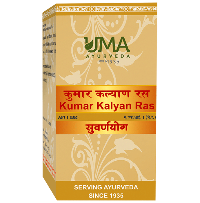 Uma Ayurveda Kumar Kalyan Ras Tablet (with Gold)