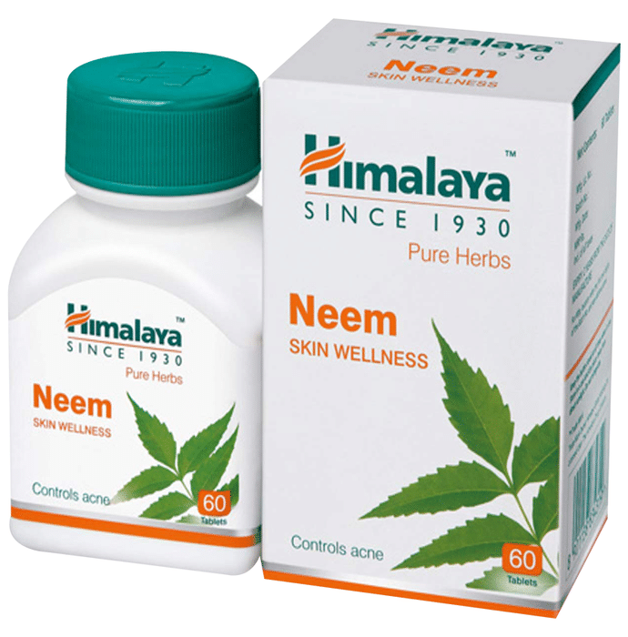 Himalaya Wellness Pure Herbs Neem Skin Wellness Tablet