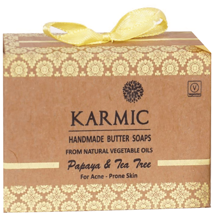 Karmic Papaya & Tea Tree Handmade Butter Soap