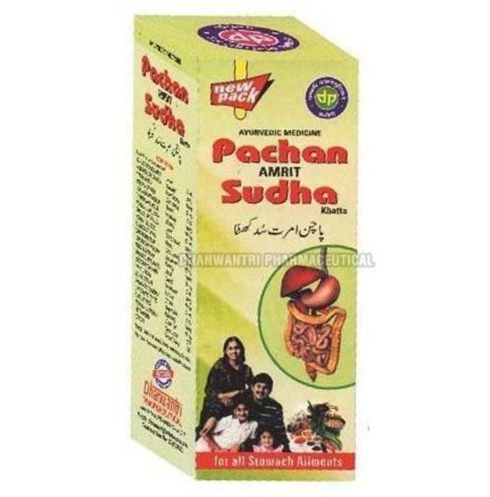 Dhanwantari Pharmaceutical Pachan Amrit Sudha Khatta Syrup