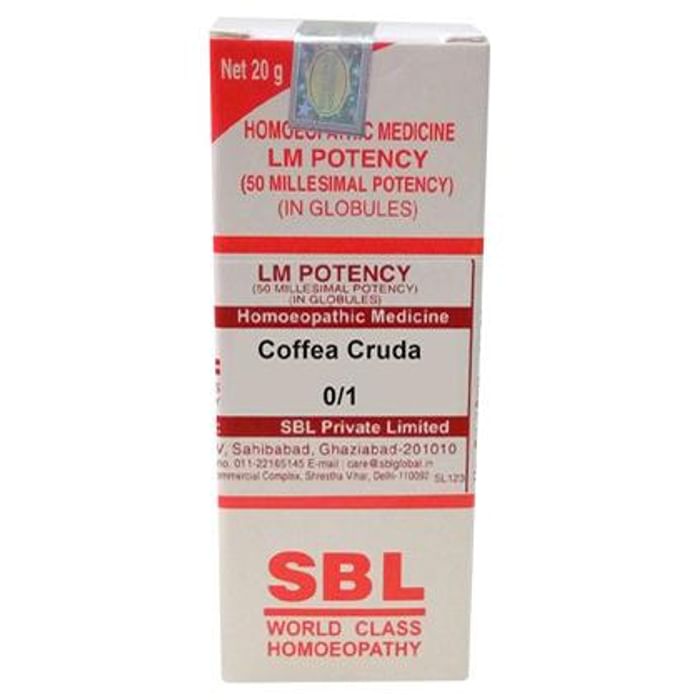 SBL Coffea Cruda 0/1 LM