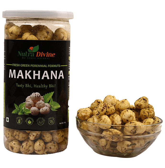 Nutra Divine Fresh Green Perennial Foxnuts (Makhana)