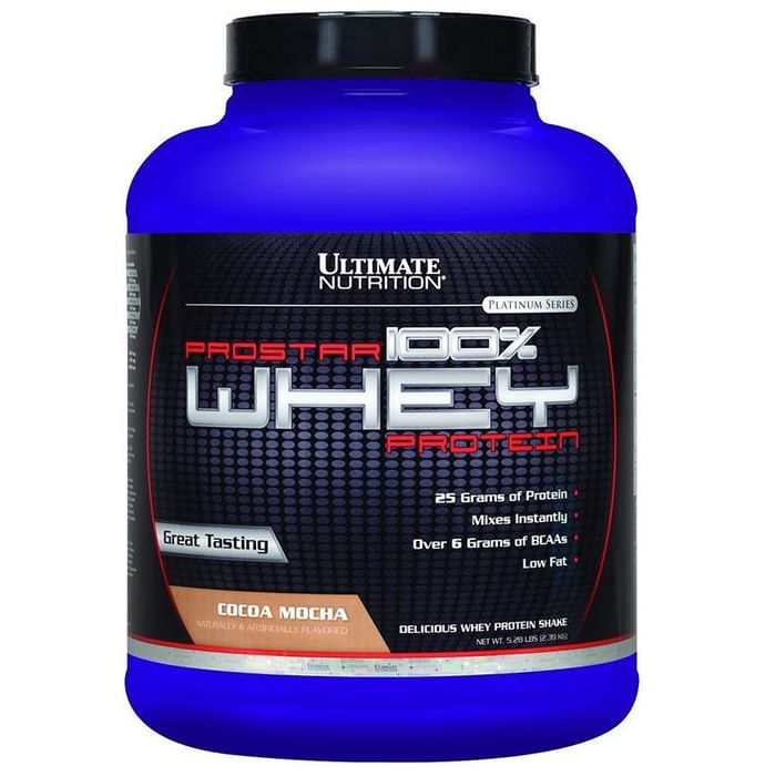 Ultimate Nutrition Prostar 100% Whey Protein Cocoa Mocha Powder