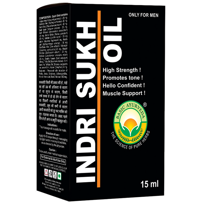 Basic Ayurveda Indri Sukh Oil