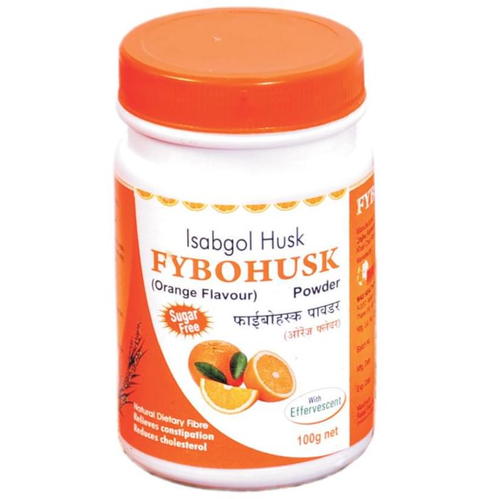 Fybohusk Powder Orange with Effervescent