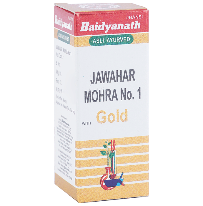 Baidyanath (Jhansi) Jawahar Mohra No. 1 with Gold Tablet