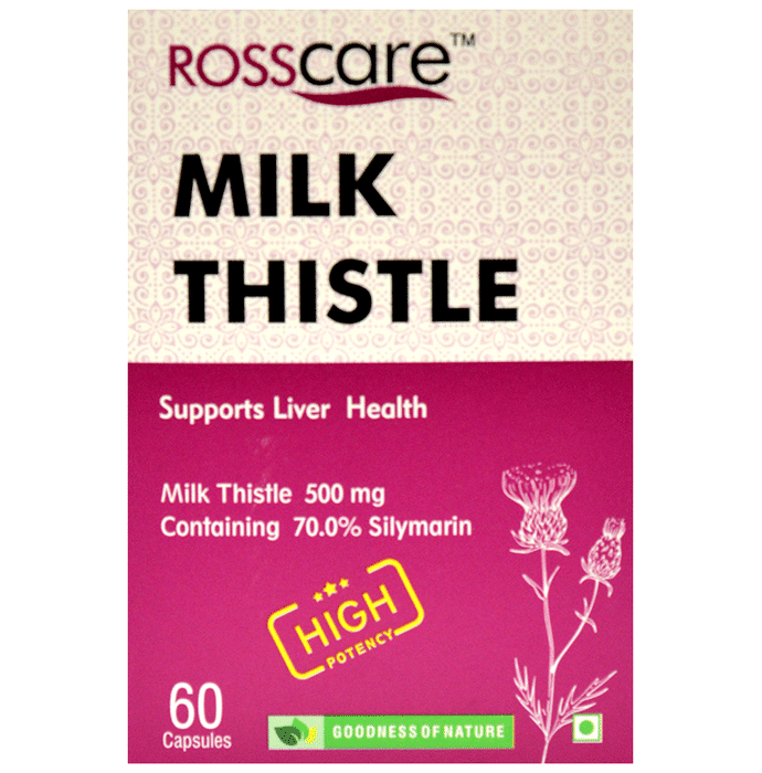 Rosscare Milk Thistle 500mg Capsule