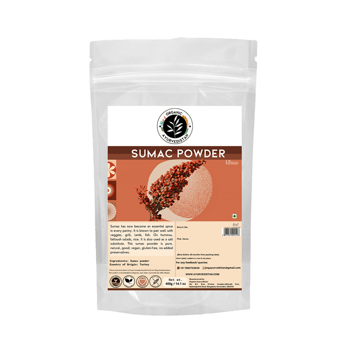 Organic Ayurvedistan Sumac Powder
