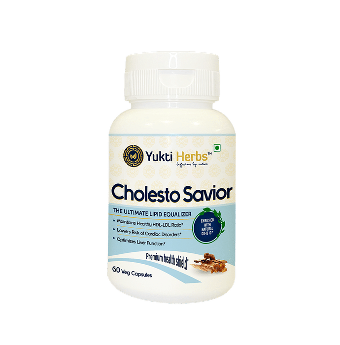 Yukti Herbs Cholesto Savior Veg Capsule