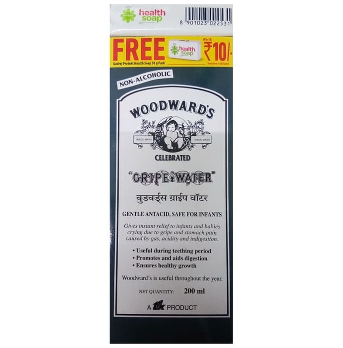 Woodward's Gripe Water with Godrej Protekt Health Soap 50gm Free