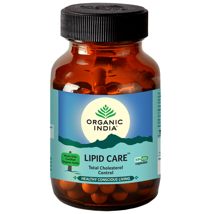 Organic India Lipid Care Veg Capsule
