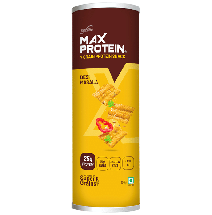 RiteBite Max Protein Chips Desi Masala