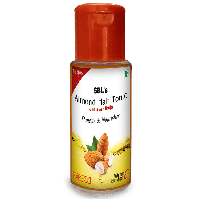 SBL Almond Hair Tonic Fortified With Thuja Oil