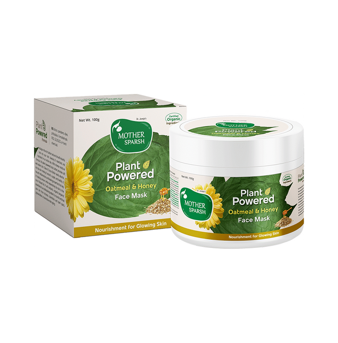Mother Sparsh Plant Powered Face Mask Oatmeal & Honey