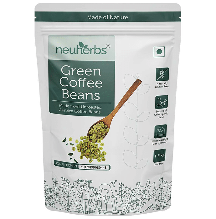 Neuherbs Unroasted Arabica Green Coffee Beans