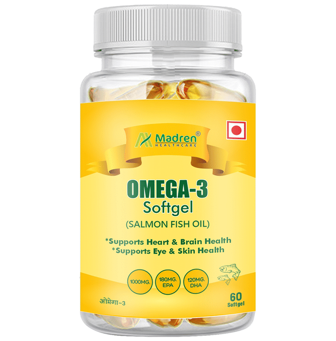 Madren Healthcare Omega 3 Softgel