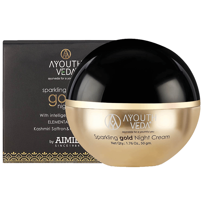 Ayouth Veda Sparkling Gold Night Cream