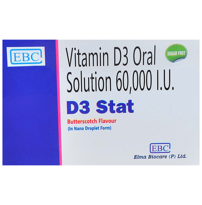 D3 Stat Oral Solution (5ml Each) Butterscotch