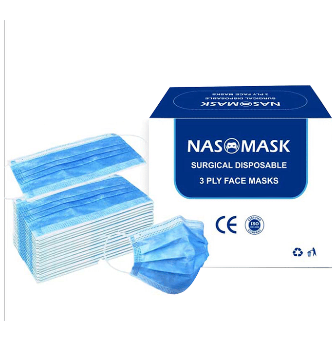 Nasomask Surgical Disposable 3 Ply Face Mask