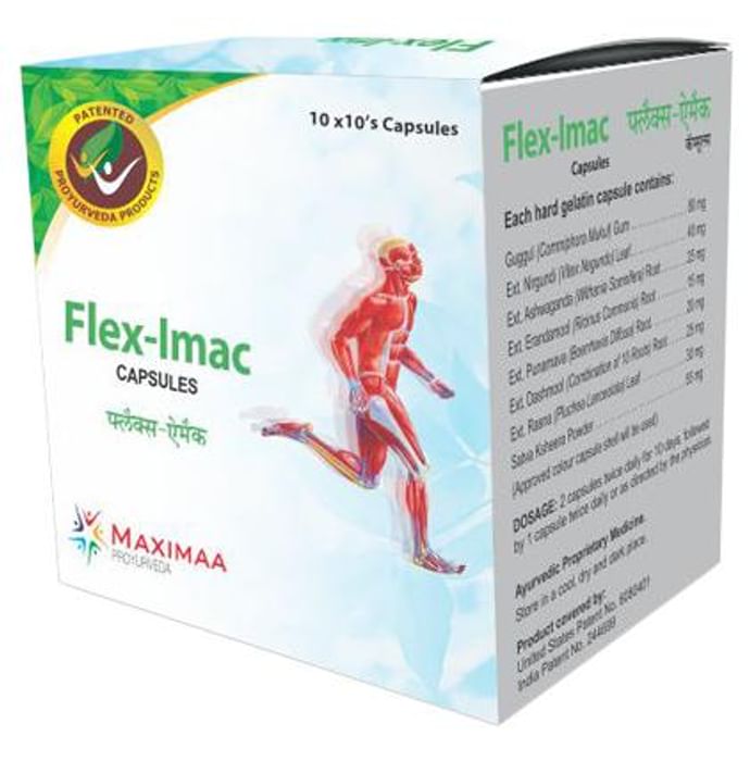 Proyurveda Flex-Imac Joint Pain Capsule