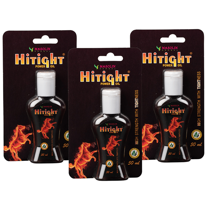 Masolin Herbal Hitight Power Oil for Manhood (50ml Each)