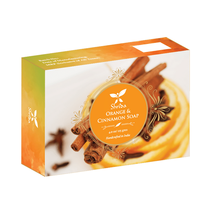 Shrida Orange Cinnamon Soap