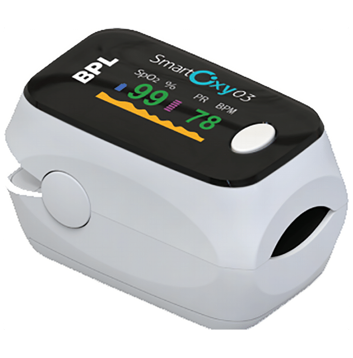BPL Smart Oxy03 Fingertip Pulse Oximeter with Perfusion Index