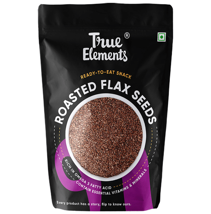 True Elements Roasted Flax Seeds