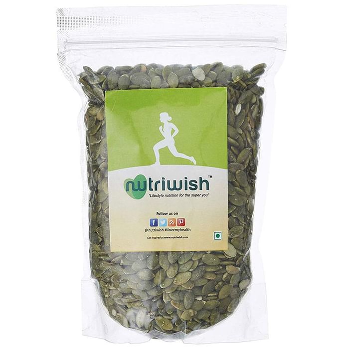 Nutriwish Premium Roasted & Salted Pumpkin Seeds