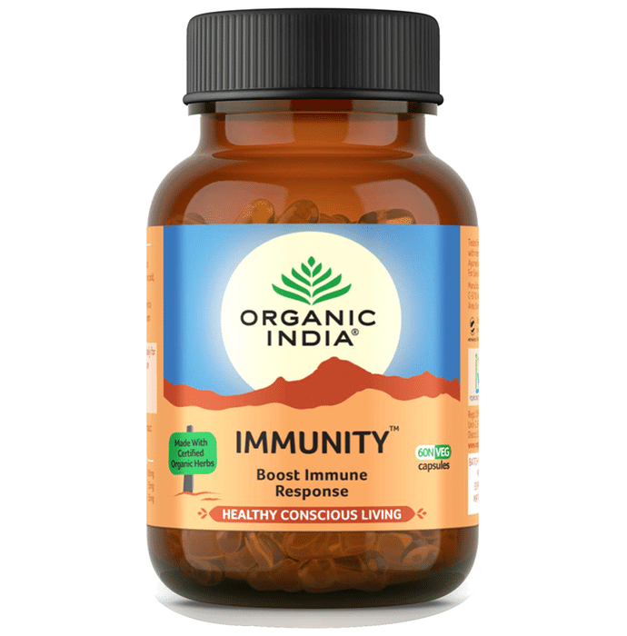 Organic India Immunity Veg Capsule