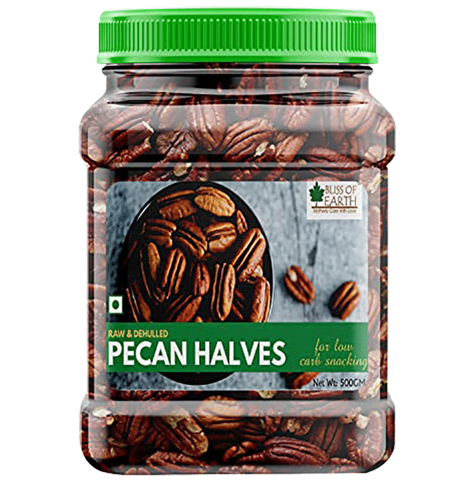 Bliss of Earth Raw & Dehulled Pecan Halves