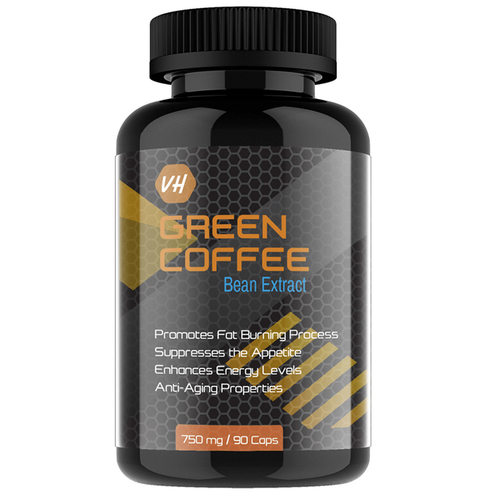 Vitaminhaat Green Coffee Bean Extract 750mg Capsule