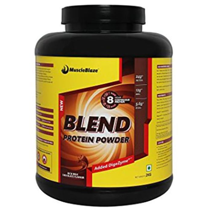 MuscleBlaze Blend Protein Powder Rich Milk Chocolate