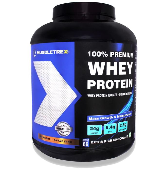 Muscletrex 100% Whey Protein Extra Rich Chocolate