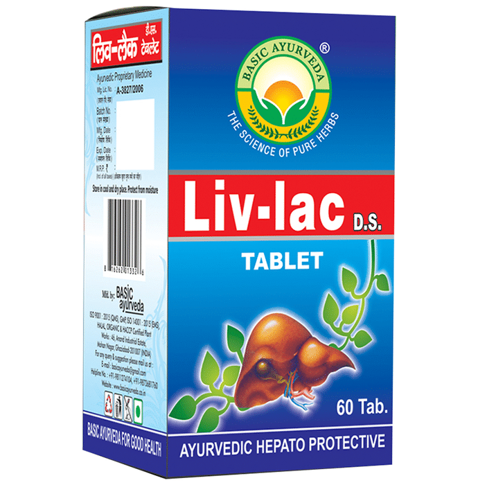 Basic Ayurveda Liv-Lac D.S. Tablet