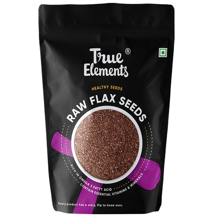 True Elements Flax Raw Seeds